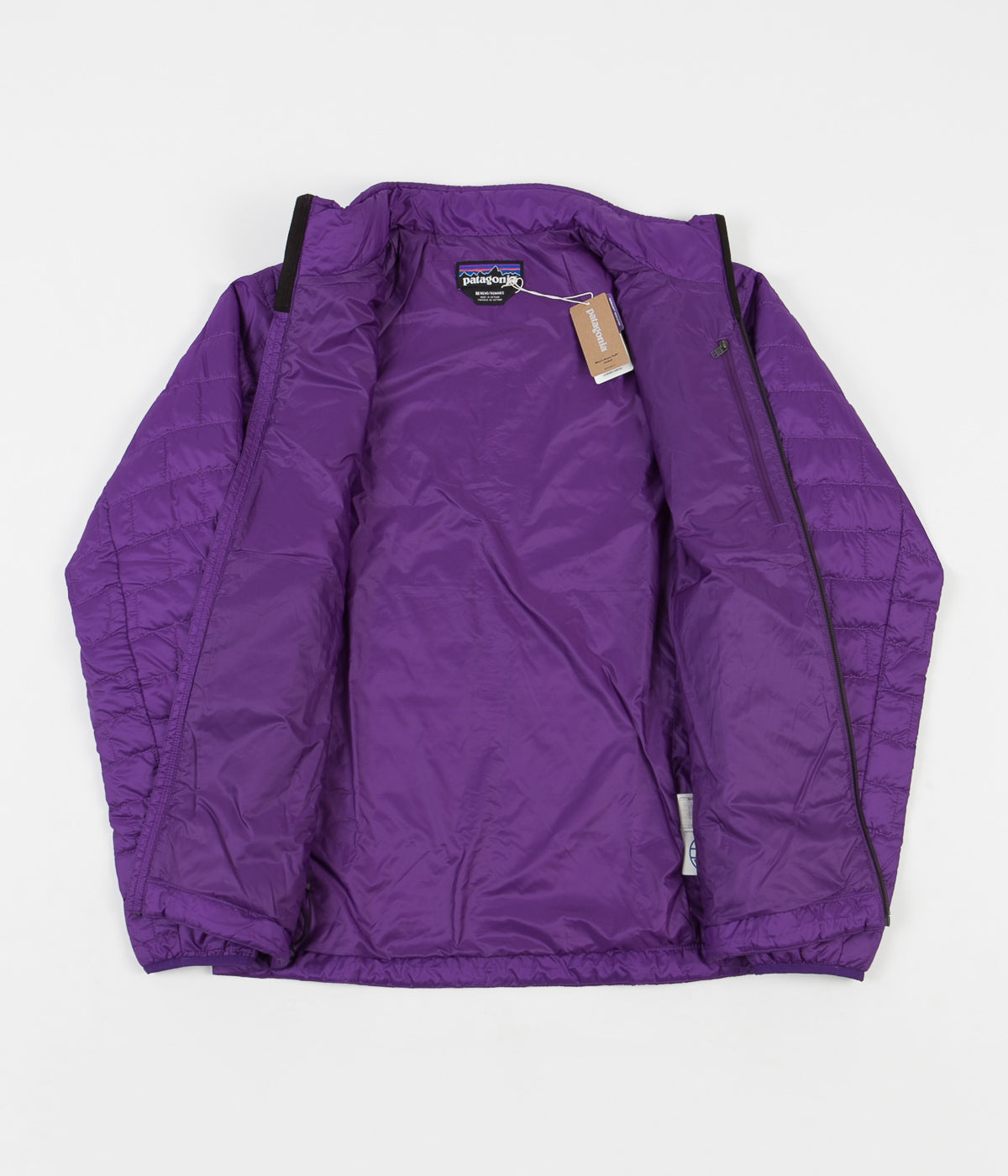 Patagonia Nano Puff Jacket Purple Flatspot