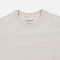 Patagonia Organic Cotton Midweight Long Sleeve Pocket T-Shirt - Pumice thumbnail