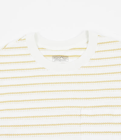 Patagonia Organic Cotton Midweight Pocket T-Shirt - Cordelette / Birch White