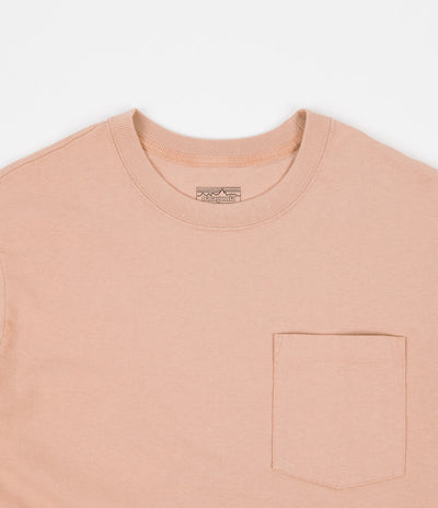 Patagonia Organic Cotton Midweight Pocket T-Shirt - Scotch Pink