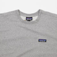 Patagonia P-6 Label Midweight Crewneck Sweatshirt - Feather Grey thumbnail