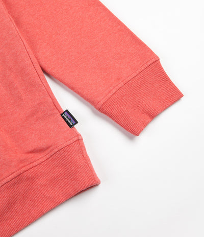 Patagonia P-6 Label Crewneck Sweatshirt - Spiced Coral