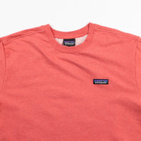 Patagonia P-6 Label Crewneck Sweatshirt - Spiced Coral thumbnail