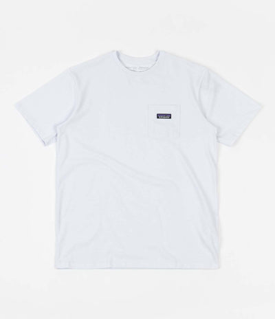Patagonia P-6 Label Pocket Responsibili-Tee T-Shirt - White