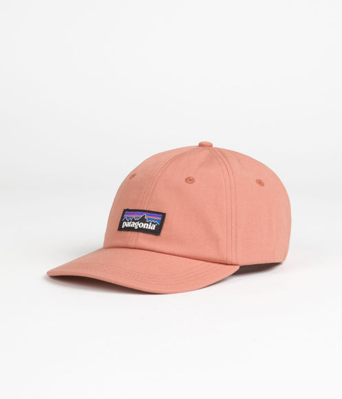 patagonia p 6 label trad cap black