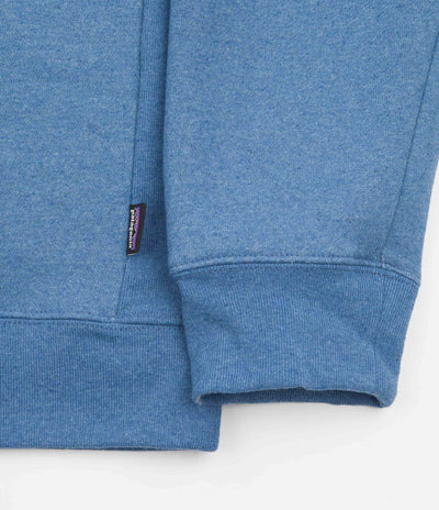 Patagonia P-6 Label Uprisal Crewneck Sweatshirt - Anacapa Blue
