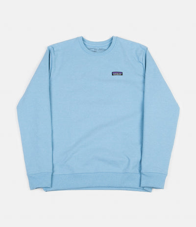 Patagonia P-6 Label Uprisal Crewneck Sweatshirt - Break Up Blue