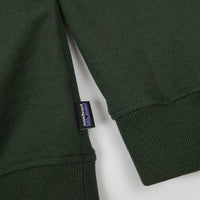 Patagonia P-6 Label Uprisal Crewneck Sweatshirt - Nomad Green thumbnail