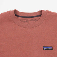 Patagonia P-6 Label Uprisal Crewneck Sweatshirt - Rosehip thumbnail