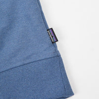 Patagonia P-6 Label Uprisal Crewneck Sweatshirt - Woolly Blue thumbnail