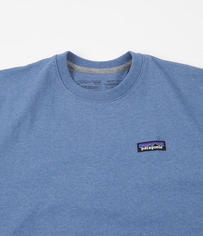 Patagonia P-6 Label Uprisal Crewneck Sweatshirt - Woolly Blue