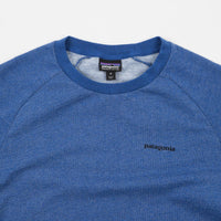 Patagonia P-6 Logo Lightweight Crewneck Sweatshirt - Superior Blue thumbnail