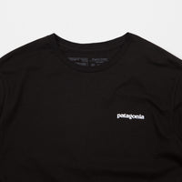 Patagonia P-6 Logo Organic T-Shirt - Black thumbnail