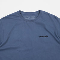 Patagonia P-6 Logo Organic T-Shirt - Dolomite Blue thumbnail