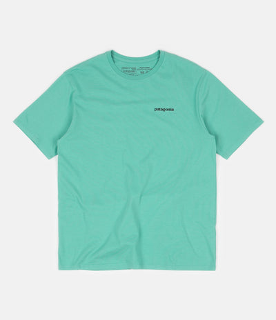Patagonia P-6 Logo Organic T-Shirt - Light Beryl Green