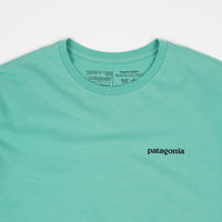 Patagonia P-6 Logo Organic T-Shirt - Light Beryl Green thumbnail