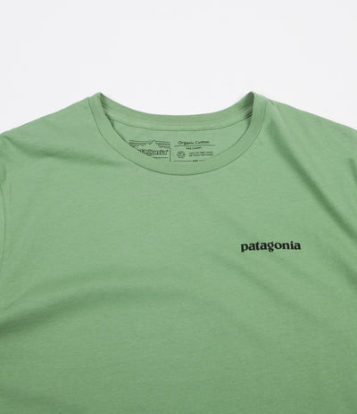 Patagonia P-6 Logo Organic T-Shirt - Matcha Green