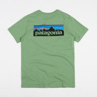 Patagonia P-6 Logo Organic T-Shirt - Matcha Green thumbnail