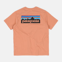 Patagonia P-6 Logo Organic T-Shirt - Mellow Melon thumbnail