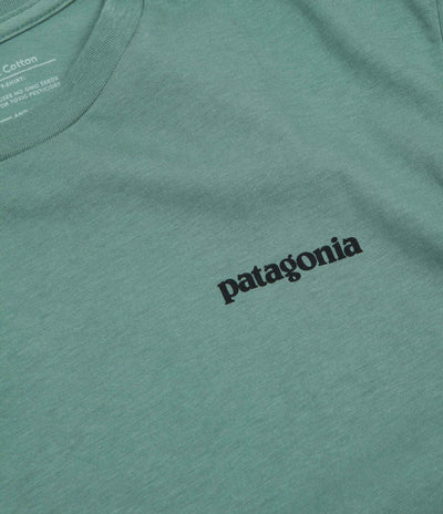 Patagonia P-6 Logo Organic T-Shirt - Pesto
