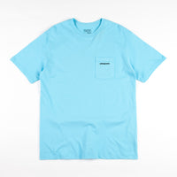 Patagonia P-6 Logo Pocket T-Shirt - Blue thumbnail
