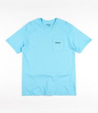 Patagonia P-6 Logo Pocket T-Shirt - Blue