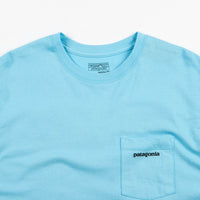 Patagonia P-6 Logo Pocket T-Shirt - Blue thumbnail