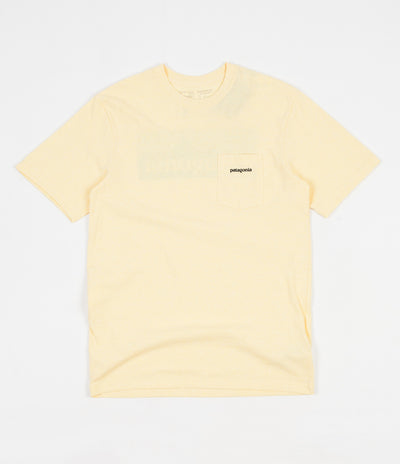 Patagonia P-6 Logo Responsibili-Tee Pocket T-Shirt - Crest Yellow