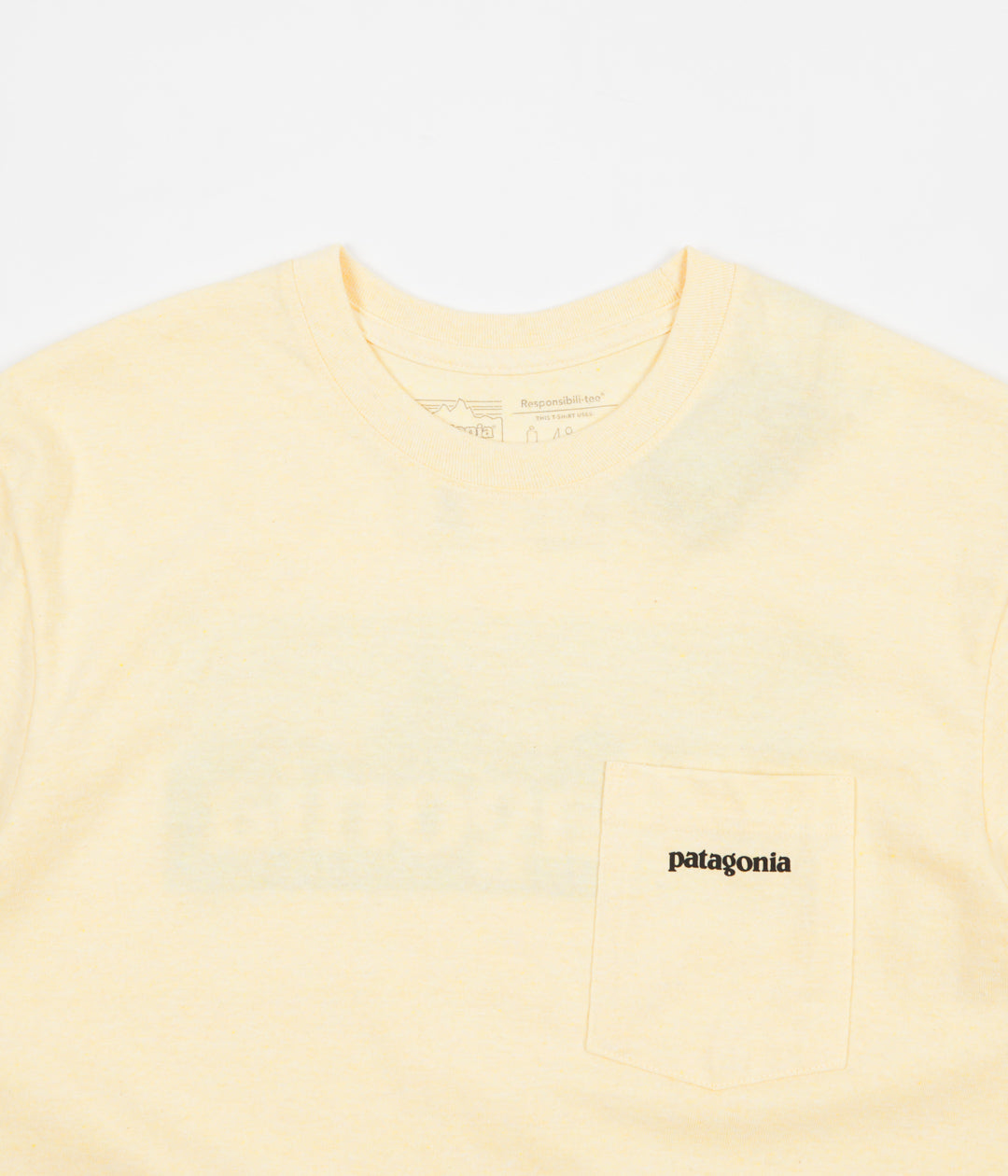 Yellow patagonia tee shop