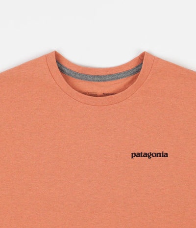 Patagonia P-6 Logo Responsibili-Tee T-Shirt - Coho Coral