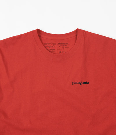 Patagonia P-6 Logo Responsibili-Tee T-Shirt - Fire