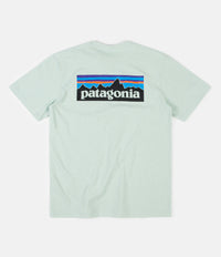 Patagonia P-6 Logo Responsibili-Tee T-Shirt - Lite Distilled Green
