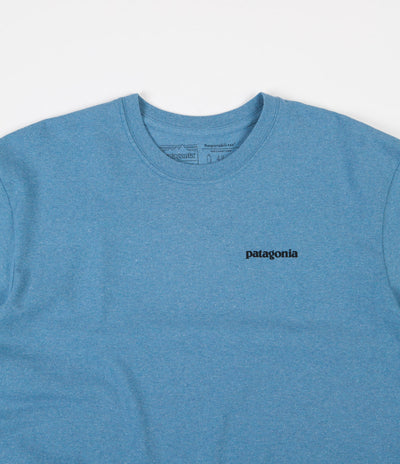 Patagonia P-6 Logo Responsibili-Tee T-Shirt - Mako Blue