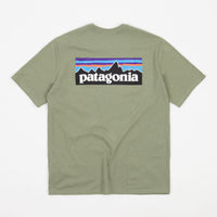 Patagonia P-6 Logo Responsibili-Tee T-Shirt - Sedge Green thumbnail