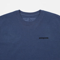 Patagonia P-6 Logo Responsibili-Tee T-Shirt - Dolomite Blue thumbnail