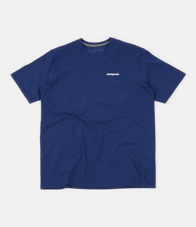 Patagonia P-6 Logo Responsibili-Tee T-Shirt - Superior Blue