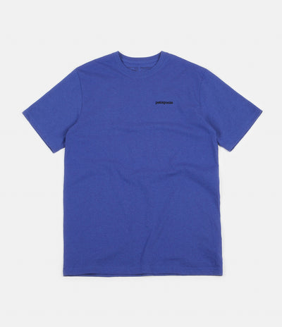 Patagonia P-6 Logo Responsibili-Tee T-Shirt - Violet Blue