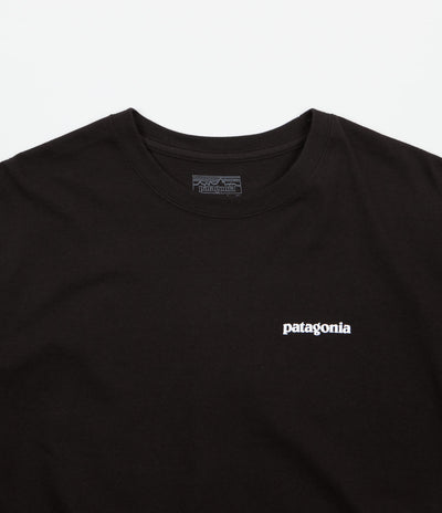 Patagonia P-6 Logo T-Shirt - Black