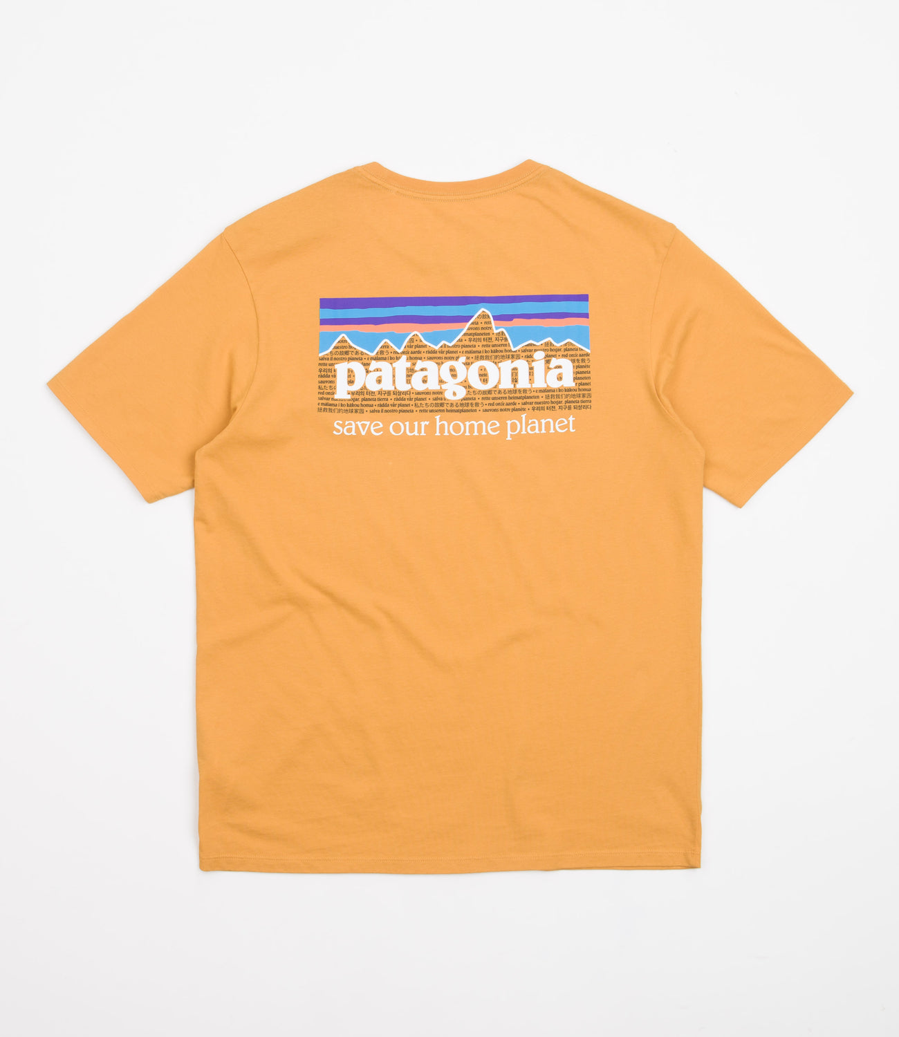 Patagonia P-6 Mission Organic T-Shirt - Cloudberry Orange | Flatspot