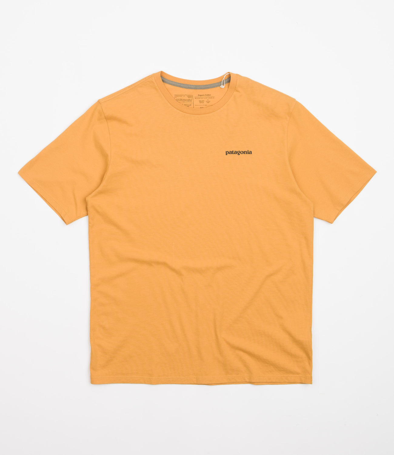 Patagonia P 6 Mission Organic T Shirt Cloudberry Orange Flatspot
