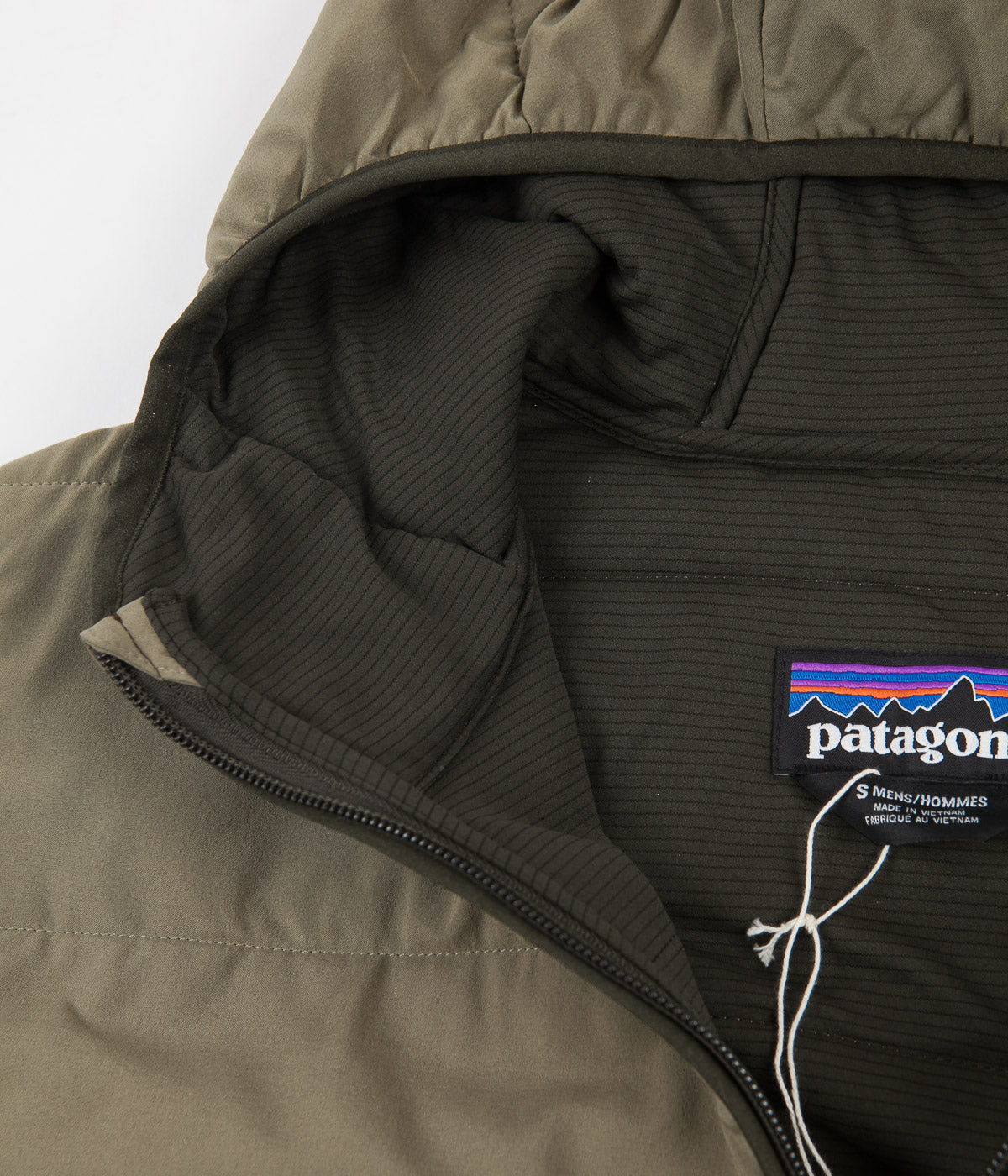 Patagonia Pack In Pullover Hoodie Basin Green Flatspot