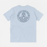Patagonia Peak Protector Badge Responsibili-Tee T-Shirt - Fin Blue thumbnail