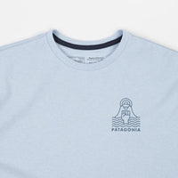 Patagonia Peak Protector Badge Responsibili-Tee T-Shirt - Fin Blue thumbnail