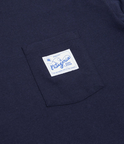 Patagonia Quality Surf Pocket Responsibili-Tee T-Shirt - New Navy
