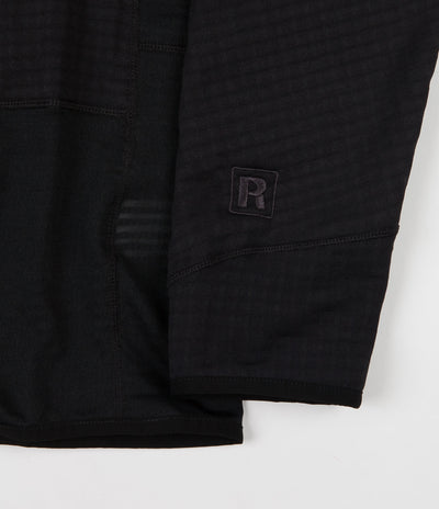 Patagonia R1 Fleece Pullover Hoodie - Black - Black