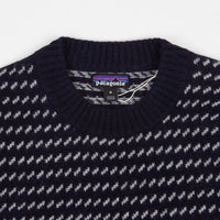 Patagonia Recycled Wool Sweatshirt - Classic Navy thumbnail
