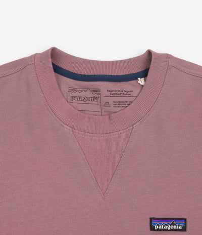 Patagonia Regenerative Organic Crewneck Sweatshirt - Evening Mauve