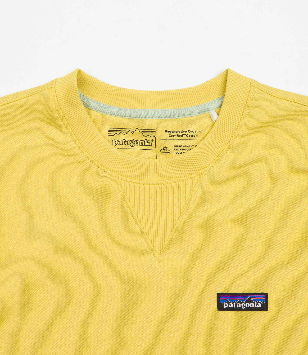 Yellow deals patagonia sweatshirt