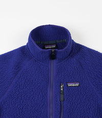 Patagonia Retro Pile Fleece Jacket Cobalt Blue Flatspot