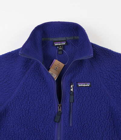 Patagonia Retro Pile Fleece Jacket - Cobalt Blue